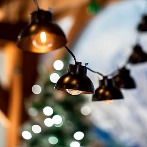 Novelty Lights 11 Feet 10 LED G40 Outdoor Bell Lampshade String Lights - Image 5