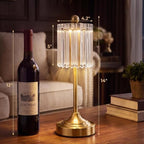 Vintage Cordless Accent Table Lamp 14" High - Image 5