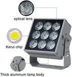 Led Spot Lights - Spotlight Led Beam Light, 110-230V LED Long Distance Spotlight Outdoor Building Wall Washer, IP67 Waterproof Porch Beam Lights, For Hotel Villas, Building Lighting(Cold White) - Image 5
