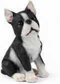 Tuxedo Bulldog Statues Outdoor Decorative, Dog Memorial Statue for Yard Lawn Patio Porch, Garden Pet Grave Marker Figures, by Unknown