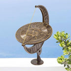Whitehall Products Sun and Moon Sundial, French Bronze - Image 4