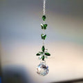 Garland Spectra 5PCS Crystal Suncatcher 260MM (H) Crystal Glass Chandelier Pendant Garden &/Home Decoration by Unknown