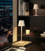 3 Pack Cordless Table Lamp, Portable Battery Operated Lamp with 3 Color Temps and Stepless Dimming, Rechargeable Table Lamp for Dinner, Desk, Cafe, Outdoor (White) - Image 2