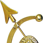 Rome RM1334 Polished Brass 12-Inch Diameter Armillary Sundial - Image 4