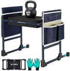 Garden Kneeler and Seat, Foldable Heavy Duty w/Soft Kneeling Pad by Unknown
