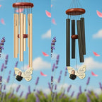 Personalized Butterfly Memorial Wind Chime with Photo – “Those We Love Don’t Go Away” Tribute – Custom Picture, Name & Dates – Sympathy Remembrance Windchime Gift for Mom, Grandma, or Loved One Loss - Image 3