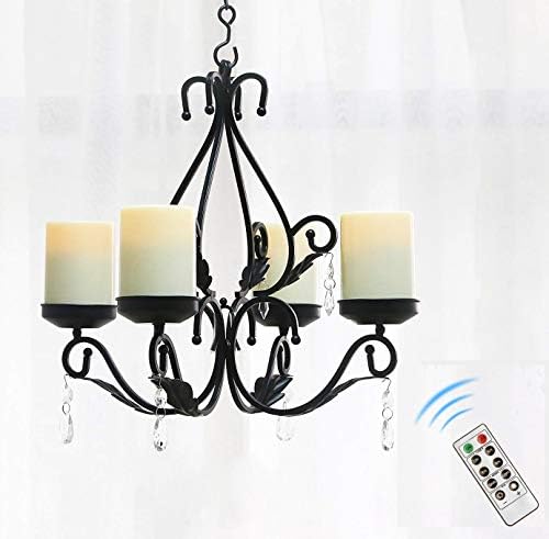 3 in 1 Ambient Lighting Chandelier Chain Hang Metal Wall Sconce by GiveU