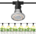 SANSI Hanging Grow Light for Indoor Outdoor Plants, 72W IP65 Waterproof by SANSI
