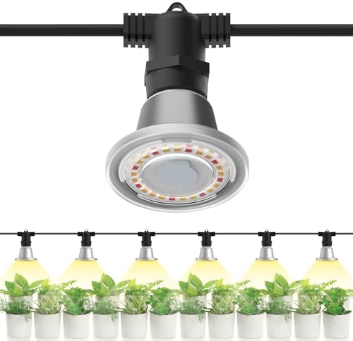 SANSI Hanging Grow Light for Indoor Outdoor Plants, 72W IP65 Waterproof by SANSI