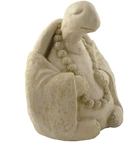 Meditating Turtle - Cast Stone Garden Sculpture Made in the USA by ModernArtisans