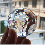 5pcs Clear Cut Crystal Sphere 50mm Faceted Gazing Ball Glass Ball Prisms Suncatcher Home Hotel Photography Décor - Image 4