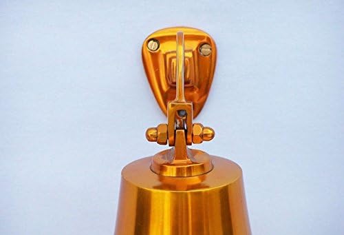 Hampton Nautical BL-2019-7BR-T Brass Plated Titanic Ship's Bell 9" - Nautical Decor - Nautical Home Decoration - Image 3