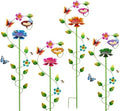 Bee Watering Station for Garden, Double-Flower Bee Bath 4 Pack by Retyion
