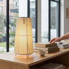 Hyuduo Solar Rattan Lantern (Trapezoid White) - Image 5