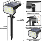 NYMPHY Solar Lights Outdoor Waterproof - 6 Pack (Cool White) - Image 5