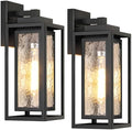 WIHTU 15.78'' Exterior Porch Light Fixture,Outdoor Wall Sconce Lights,Black by WIHTU