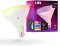LIFX Smart Flood Light Bulb PAR38 E26 (1 Pack), Color Changing RGB + Warm White 1600 Lumens 150W Equivalent Tunable LED, 90+ CRI, Matter Compatible, Apple HomeKit, Alexa & Google Home Dimmable by LIFX