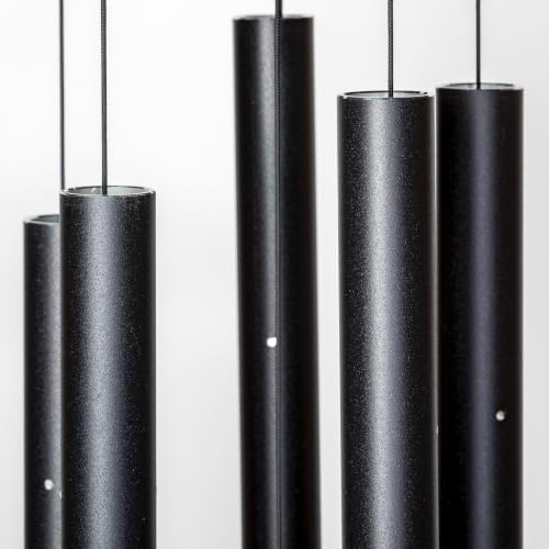 Shenandoah Melodies by Wind River – 47 inch Black Wind Chime for Patio, Backyard, Garden, and Outdoor décor (Aluminum Chime) Made in the USA - Image 4