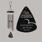 Personalized Listen to The Wind Memorial Wind Chime (44" Bronze) - Image 2