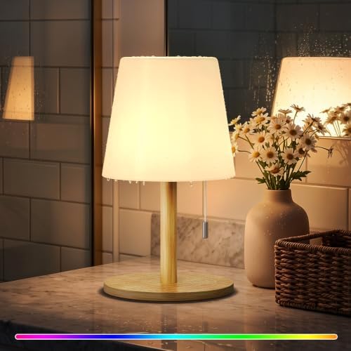 uuffoo Shower Lamp Rechargeable Cordless Light Waterproof for Bathroom Spa by UUFFOO