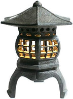 TIAAN Japanese Garden Lantern, “Yukimi-gata” Designed, Super Bright LED Illuminated Pagoda Light, Solar Power Garden Lantern， Stone-Look Finish, Decorative Outdoor (Oki-gata) by Unknown