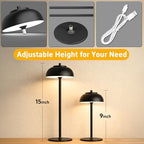 Cordless Table Lamps Rechargeable,Battery Operated Light LED 2 Pack - Image 4