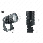 Spotlight Led Beam Light - Led Spot Lights, LED Beam Spotlight Outdoor Building Exterior Wall Projector Lights Narrow Beam Spotlight with Remote Lighting for Outdoor Building Lighting ( Color : Green - Image 2
