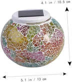 BESPORTBLE Solar Light Glass Ball for Garden Tables, Color Changing Xmas - Image 2