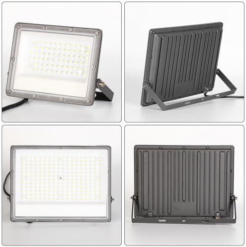 5PCS Flood Light, 30W Ultra Thin Waterproof Wall Lamp for Garden Garage - Image 3