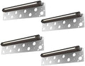 12 Inch LED Hardscape Paver Lighting, 2700K-5000K Selectable, 12-24V 7W 280LM Retaining Wall Lights, IP65 Waterproof Low Voltage Landscape Paver Lights, ETL Listed, 4PK by RUNBISON