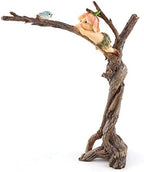 Top Collection Miniature Fairy Garden and Terrarium Garden Sprite with Bird Statue by Top+Collection
