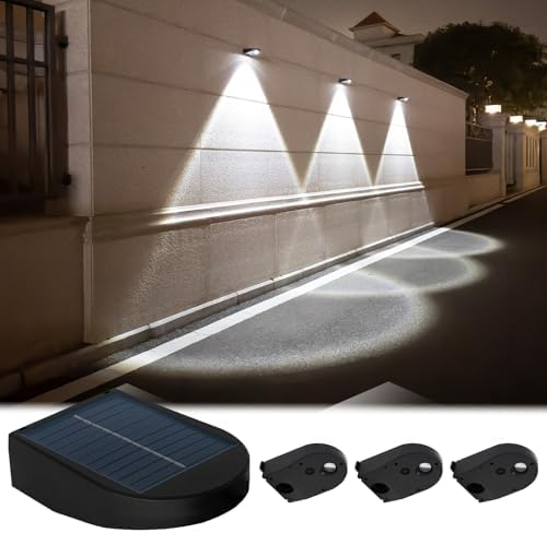 Solar Lights Downlight Outdoor Sconce for Mailbox, Sign, House Number, Wall by Mrzxy