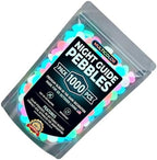 1000pcs Glow in The Dark Garden Stones (Multicolor) - Image 2