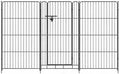 No-Dig Decorative Metal Garden Fence, Weatherproof Rustproof Animal Barrier by TackMind