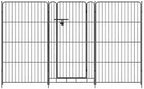 No-Dig Decorative Metal Garden Fence, Weatherproof Rustproof Animal Barrier by TackMind