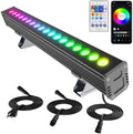 Linkable RGBCW Wall Washer Lights , 90W Smart LED Stage Wash Light Bar by ProfessionalRGBWLEDSupplier