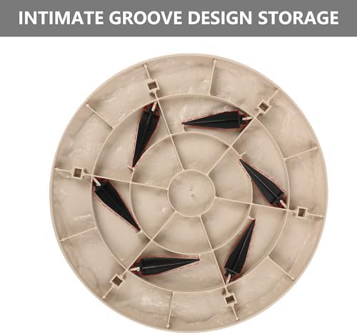 4Pcs Large Stepping Stones Outdoor Garden Walkway,Durable Pavers for Patio - Image 3