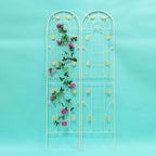 Garden Trellis for Climbing Plants Outdoor, 2-Pack 86" Metal Rustproof - Image 4