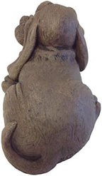 Massarelli's 'Life is Good' Basset Hound Puppy Dog Solid Cast Stone Garden Statue - Great Gift Idea - Durable, Lifelike Sculpture for Home and Yard - Fun Exterior and Interior Art - Image 4