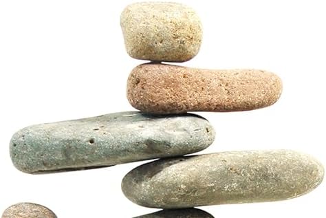 Ancient Graffiti Eight-Stone Balancing Cairn - Indoor/Outdoor Garden Decoration - Image 4