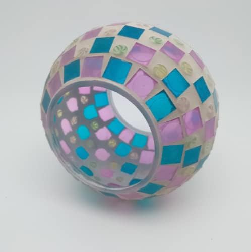 yuans Solar Table Light, Solar Mosaic Lights Color Changing Solar Glass Ball Garden Lights Waterproof Solar Night Lights Table Lamps (I) - Image 7