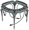 LED Ring Tree Lights Outdoor, Waterproof Tree Spotlight with 3 Installation Methods, Landscape Up Light for Yard Garden Pathway Trees Decoration(Cool White,4 Lights) by Unknown