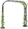 BUKLIYN Garden Arch Trellis - Garden Arch Size: 92.5in(L) * 105in(H) by BUKLIYNHorticulturalProducts