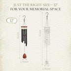 32" Memorial Wind Chimes for Loss of Loved One - Image 2