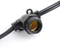 Novelty Lights 25 Feet Heavy Duty Light String, 25 E17 Sockets, No Bulbs by NoveltyLights-LightExperts