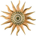 Regal Art & Gift Large Metal Sun Wall Decor, Indoor & Outdoor Sunburst Art by REGALARTGIFT