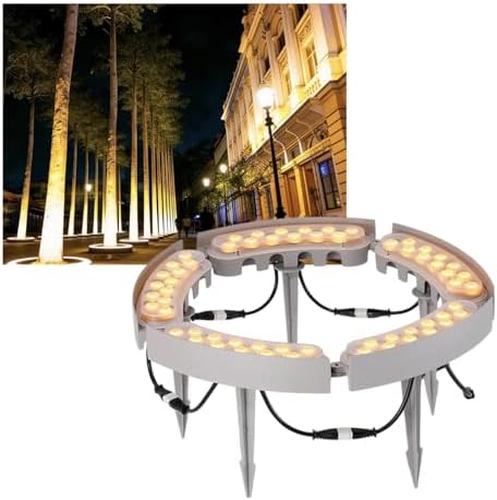 IP65 Waterproof LED Tree Light, Outdoor Landscape Uplight with Anti-Dazzling Lens, Aluminum Housing for Yard Pathway(5 Lights) by KPHYMOD