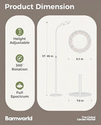 Bamworld Grow Lights for Indoor Plants, Full Spectrum Plant Lights - Image 2