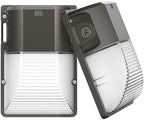 CINOTON 30W LED Wall Pack Light, 5000K 3600LM, Dusk to Dawn Sensor, 2 Pack by CINOTON