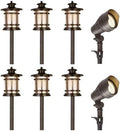 hykolity Low Voltage LED Landscape Kits, 12V-15V Pathway Flood Light Kits by hykolity